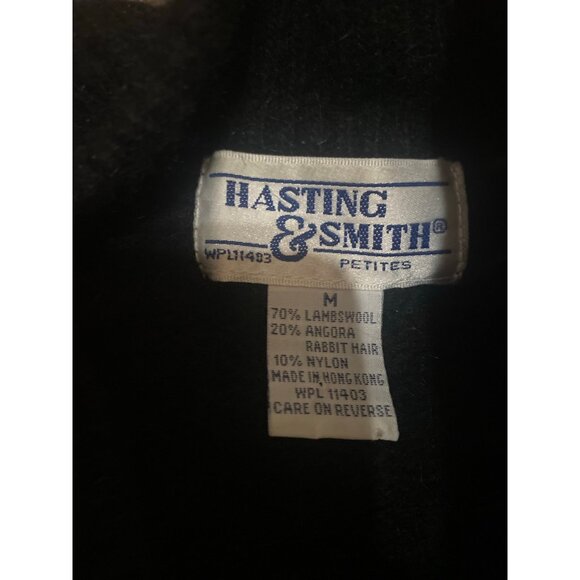 Hasting‎ & Smith Lambswool and Angora beaded sweater vintage - Picture 2 of 2